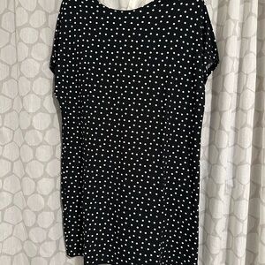 Black and White Polka Dot Dress